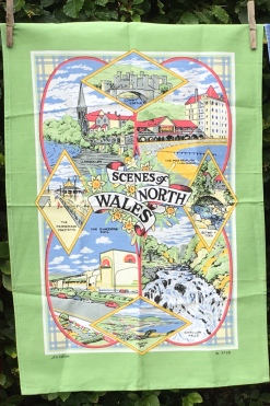 Scenes of North Wales: Acquired 2019. To read the story www.myteatowels.wordpress.com/2020/08/21/sce