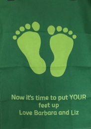 Now it's time to put Your feet up: 2017. To read the story www.myteatowels.wordpress.com/2017/03/21/now