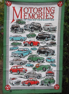 Motoring Memories: Vintage, acquired 2017. To read the story www.myteatowels.wordpress.com/2017/08/20/mot