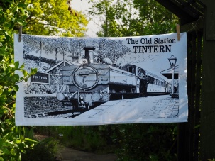 The Old Station at Tintern: 2012. To read the story www.myteatowels.wordpress.com/2019/10/17/old