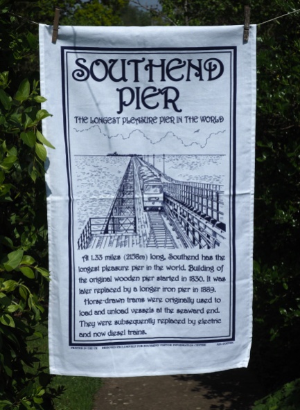 Southend Pier: 2016 To read the story www.myteatowels.wordpress.com/2016/06/24/sou