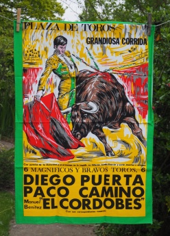 Bullfighting Poster: Acquired 2016. To be part of a Special Collection